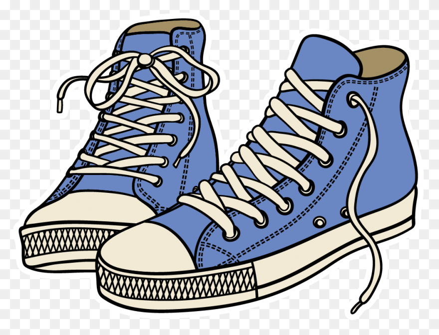 Forest Green Tennis Shoes Clip Art 
