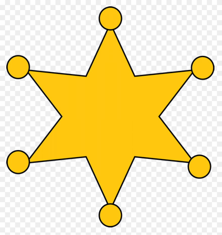 Sheriff Badge Clipart Sheriff Badge - Sheriff Badge