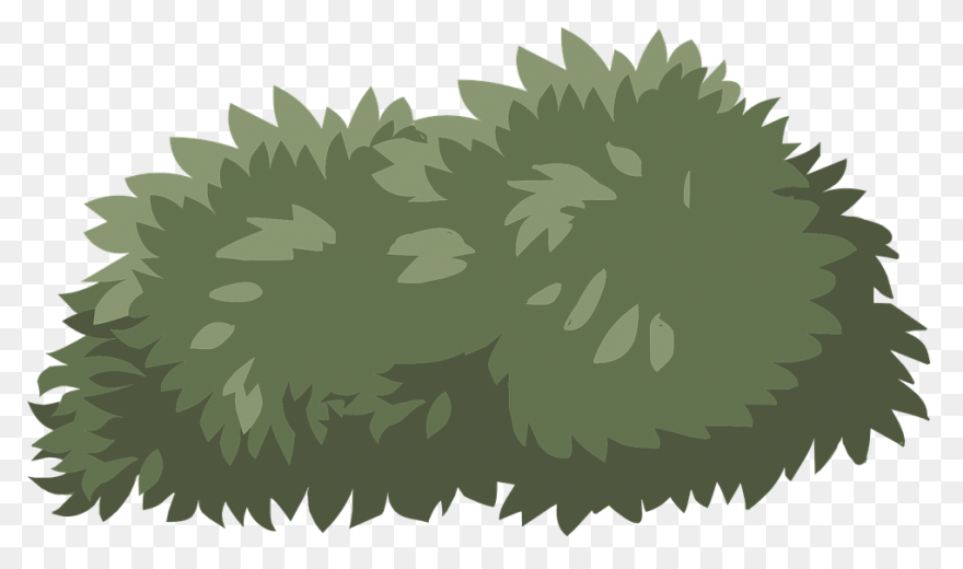 Shrub Clipart Desert - Png Download