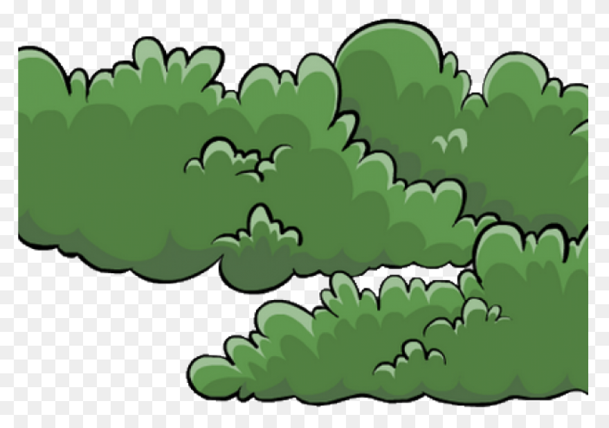 Shrub Clipart Desert - Png Download