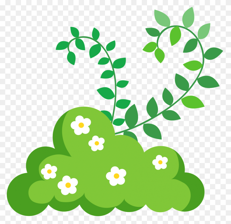 Shrub Clipart Desert - Png Download