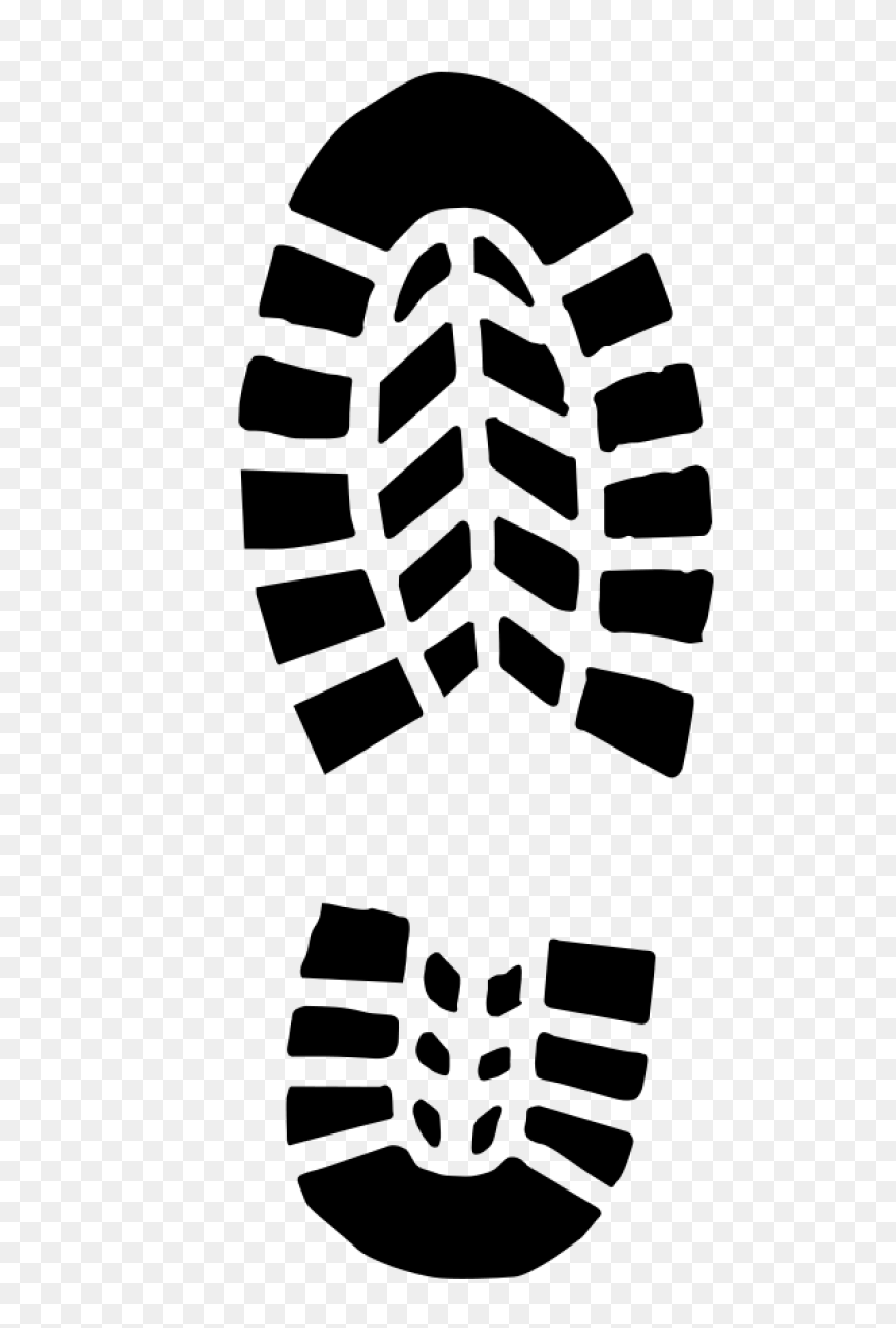 Free Shoe Print Silhouette, Downloa