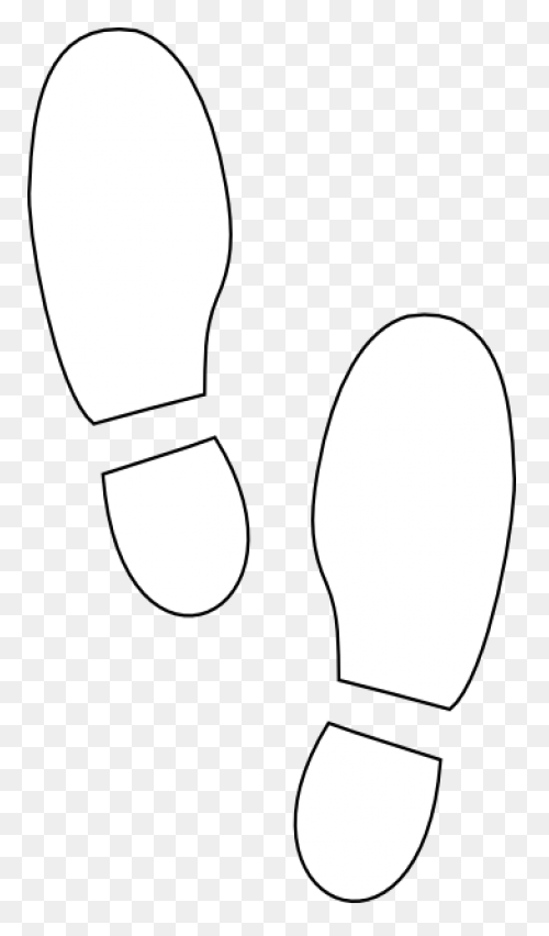 Free Shoe Print Silhouette, Downloa