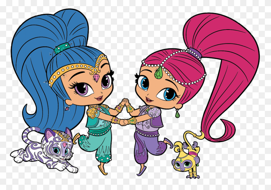 Shimmer And Shine Imma And Leah - S