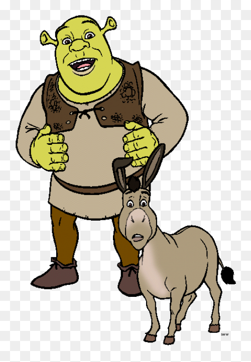 Donkey Shrek Clipart Images Cartoon - Shrek