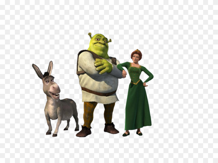 Shrek Fiona Donkey (Psd) | - Shrek