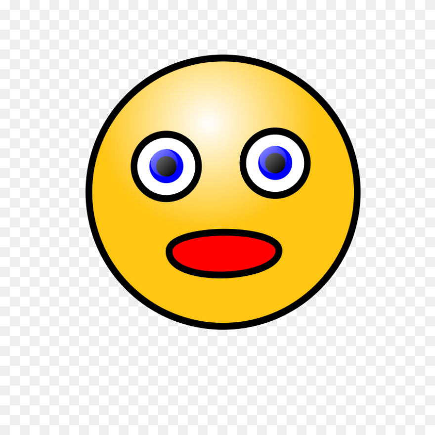 Shocked Face Clipart - Clipart Sugg