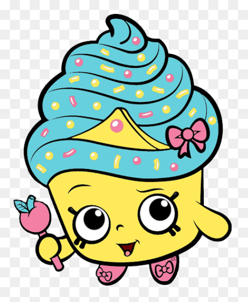 Hot Choc Art Official Shopkins Clip