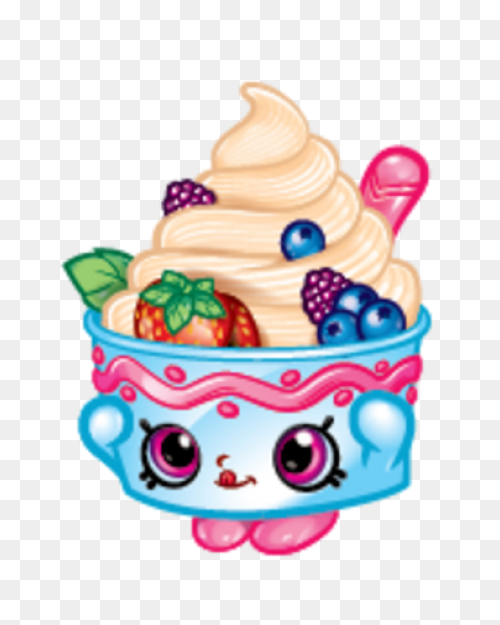 Hot Choc Art Official Shopkins Clip