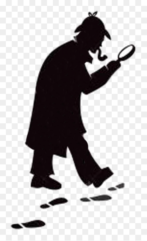 Sherlock Holmes Clipart I Think - P