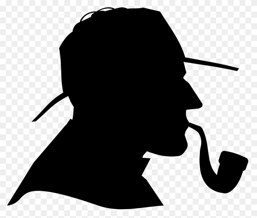 Sherlock Holmes Clipart I Think - P