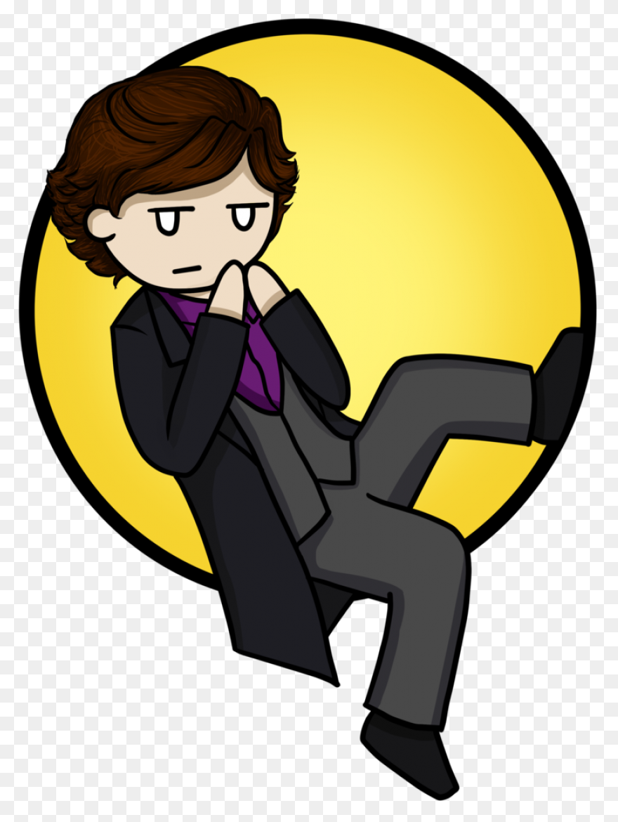 Sherlock Holmes Clipart I Think - P