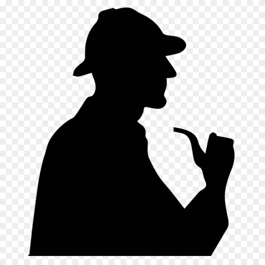 Sherlock Holmes Clipart I Think - P