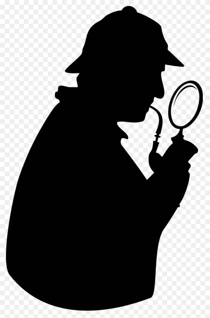 Sherlock Holmes Clipart I Think - P