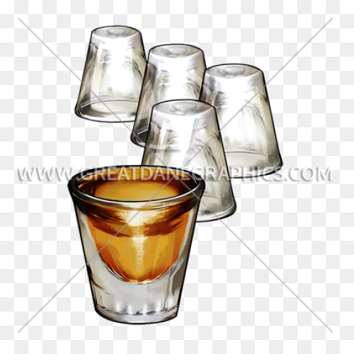 2Oz Shot Glass With Etched Bobcat
