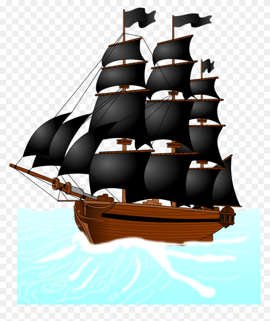 Pirate Ship Clip Art - Pirate Ship 