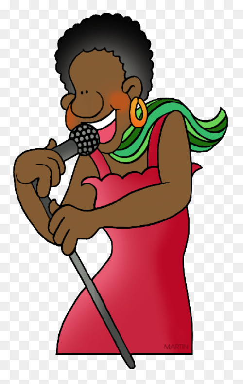 Singer Clipart Anniversary - Transp