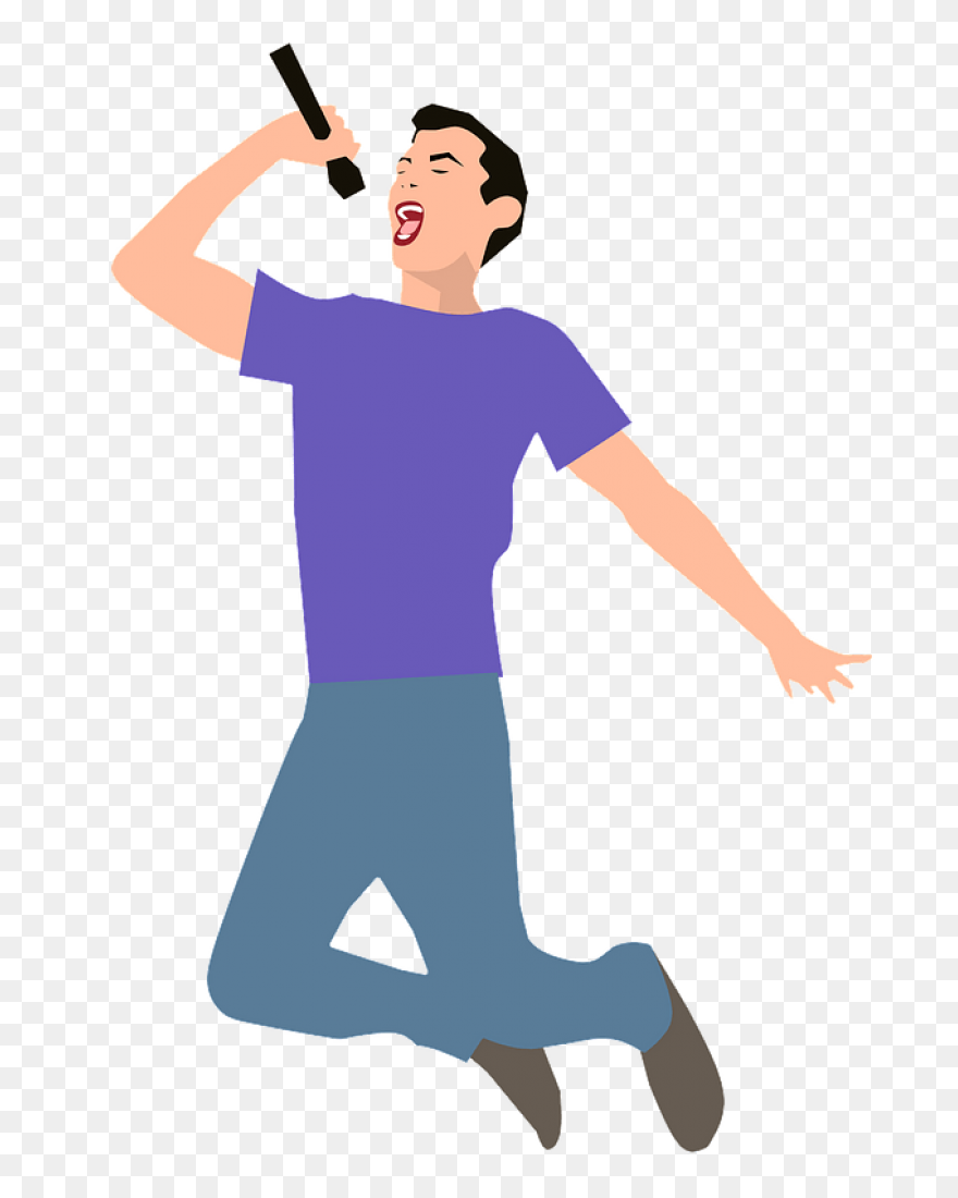 Singer Clipart Anniversary - Transp
