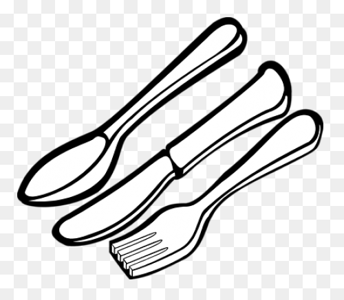Gray Silverware Clip Art At Clipart