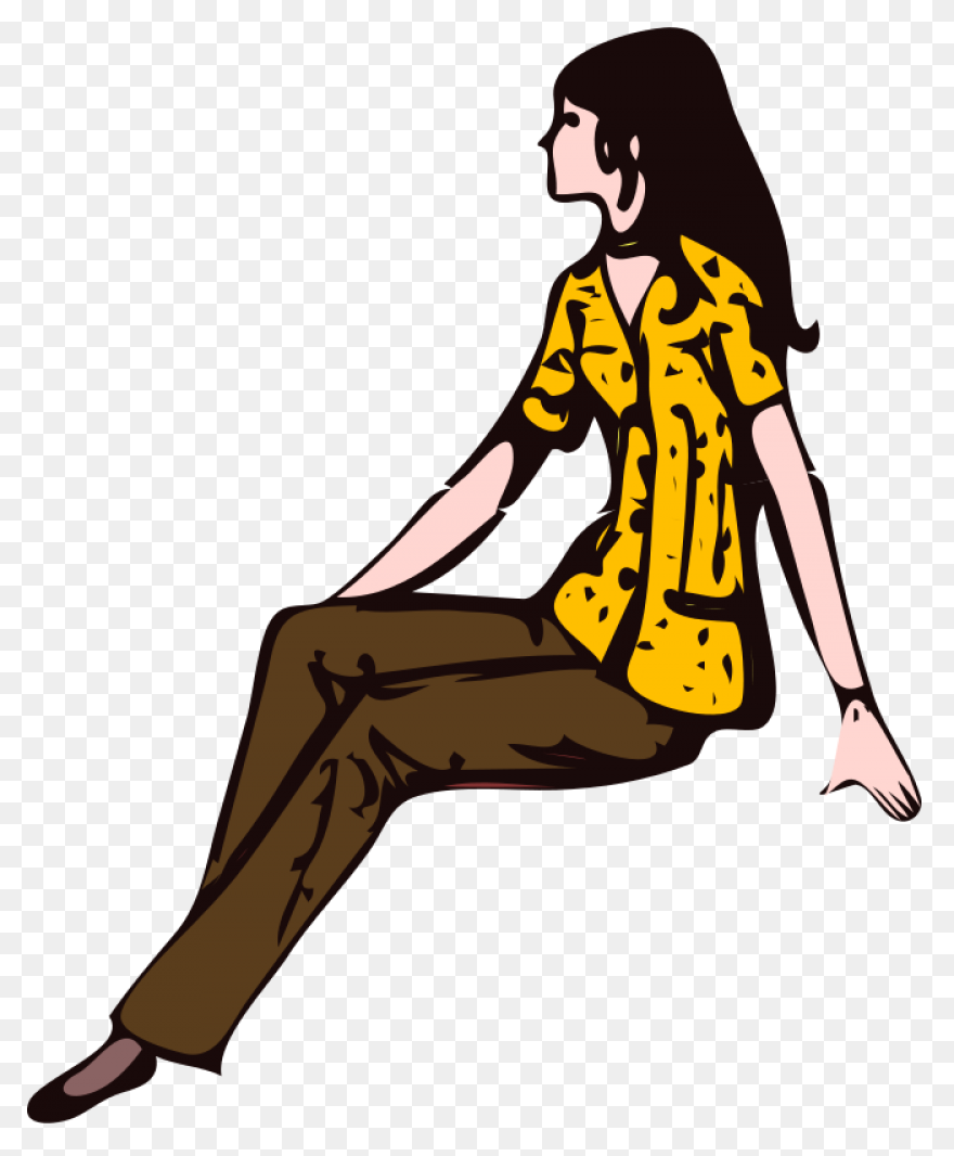 Boy Sitting Male Headgear Clipart -