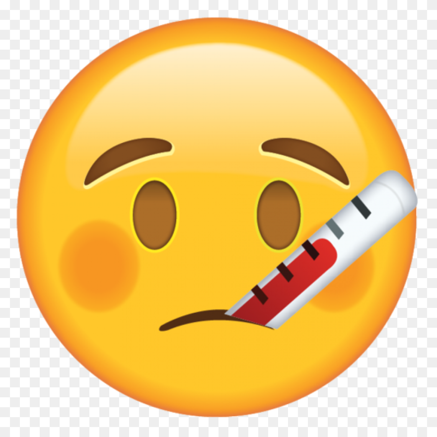 Sick Emoji Transparent Png - Stickp