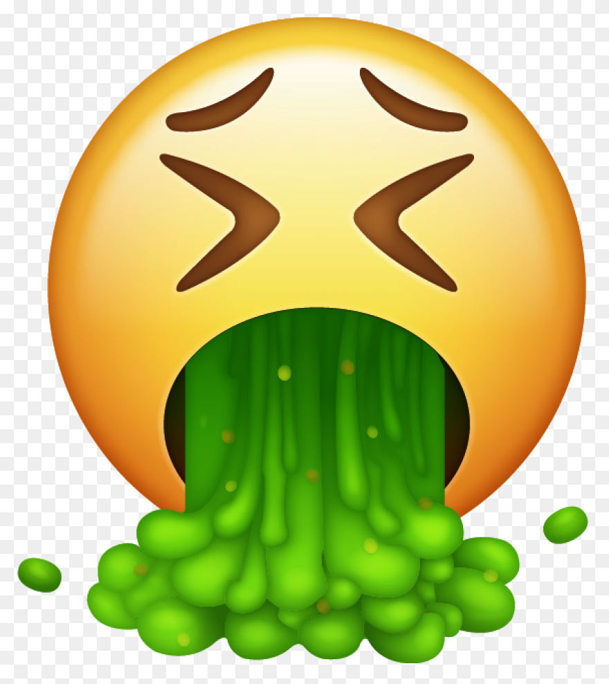 Sick Emoji Transparent Png - Stickp
