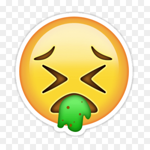 Sick Emoji Png Stickpng - Sick Emoji