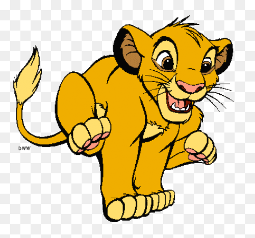 Clipsgal.gif (421×394) | Lion King - Simba