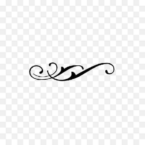 Free Simple Flourish Cliparts, Down