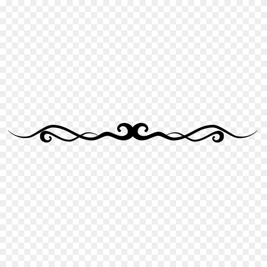 Free Simple Flourish Cliparts, Down