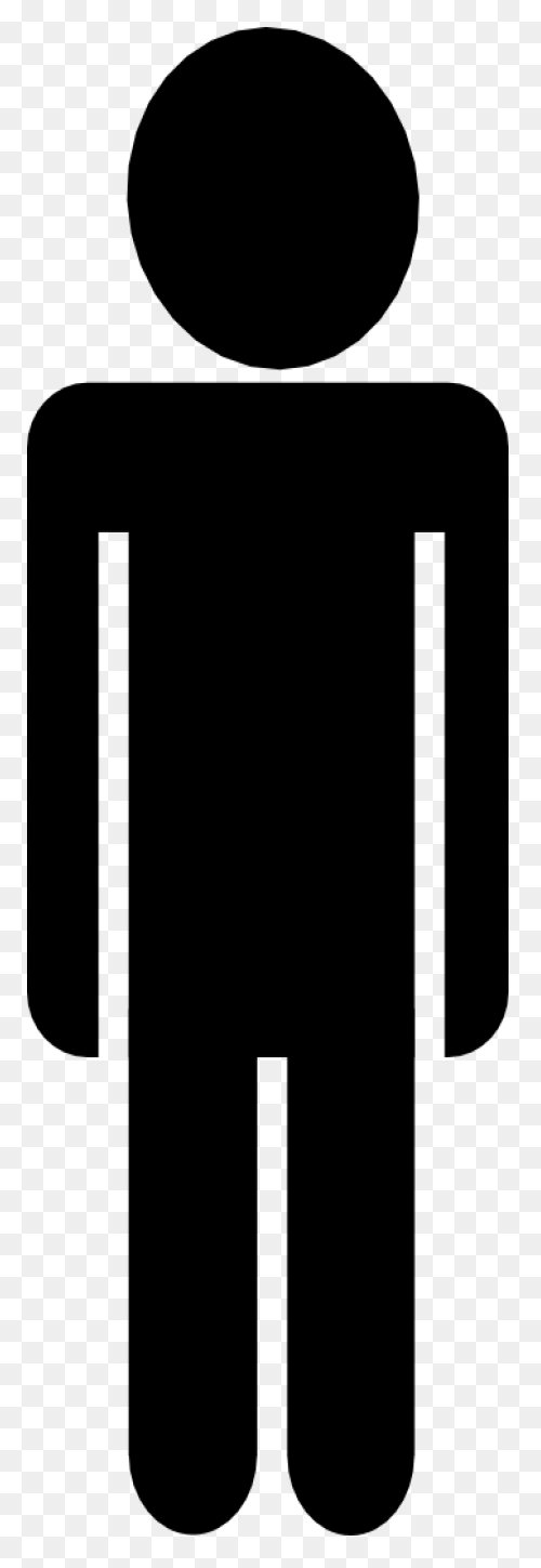 Man Silhouette Alone - Free Vector 