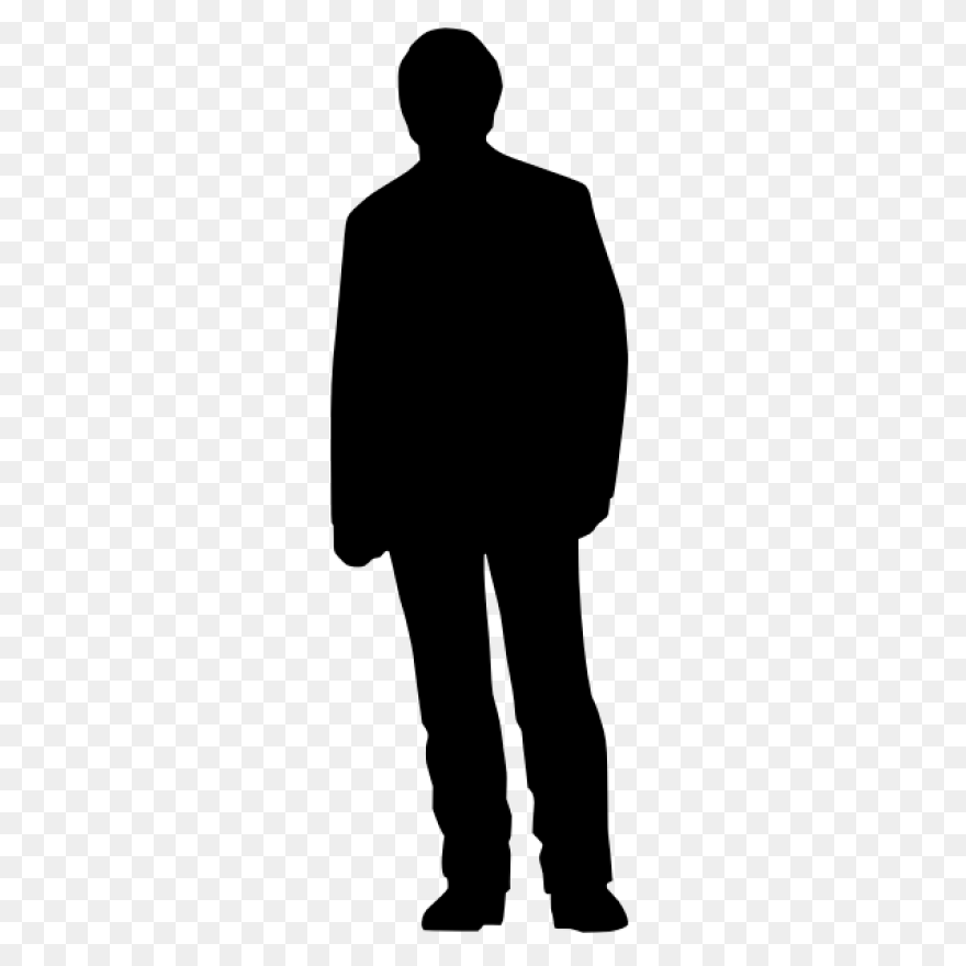 Man Silhouette Alone - Free Vector 