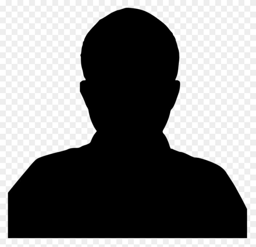 Man Silhouette Alone - Free Vector 