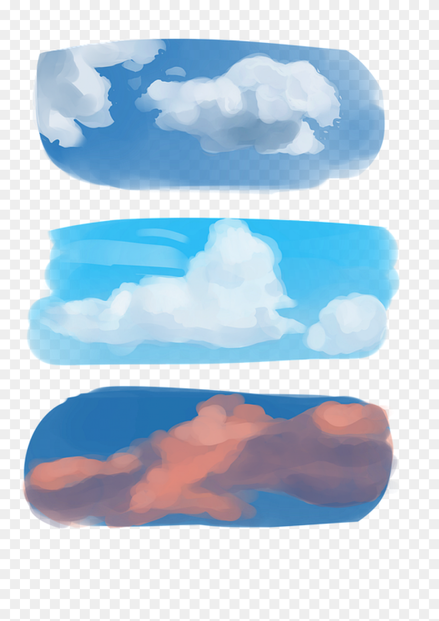 Cloud Rainbow Sky Line Clipart - Cl