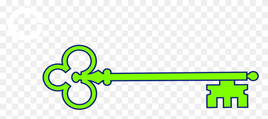 Blue Skeleton Key Clip Art At Clipa