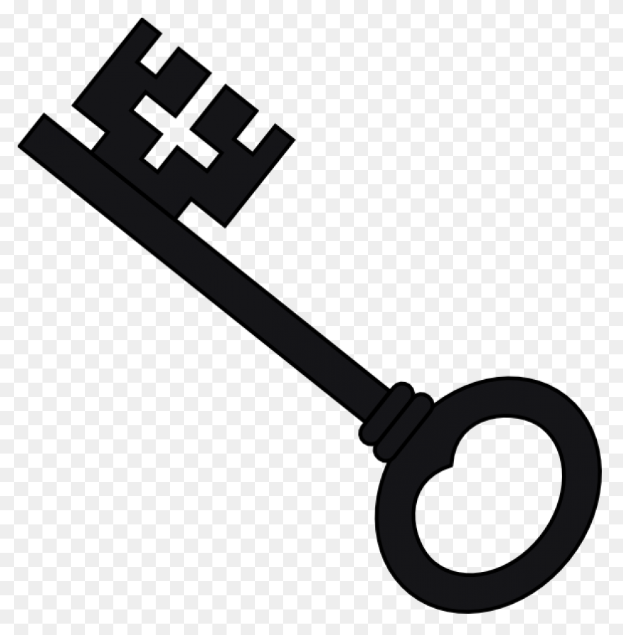 Blue Skeleton Key Clip Art At Clipa
