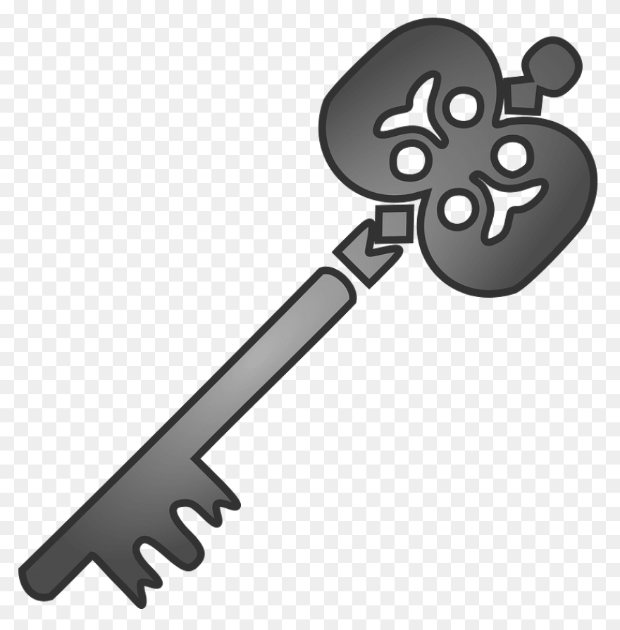 Blue Skeleton Key Clip Art At Clipa