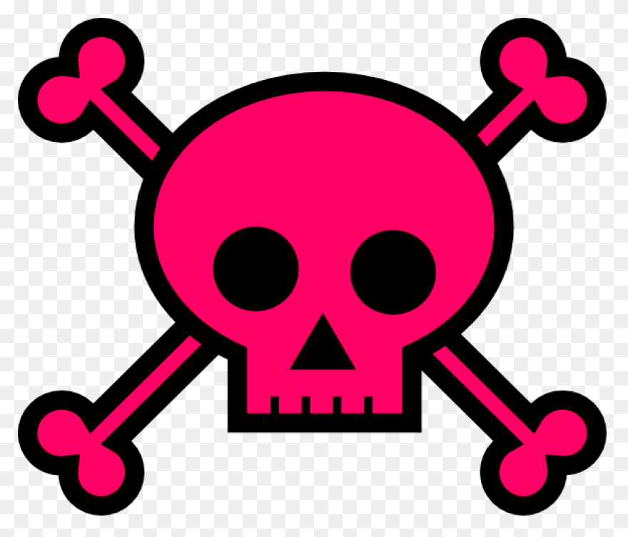 Imgs For > Girly Skulls Clipart 