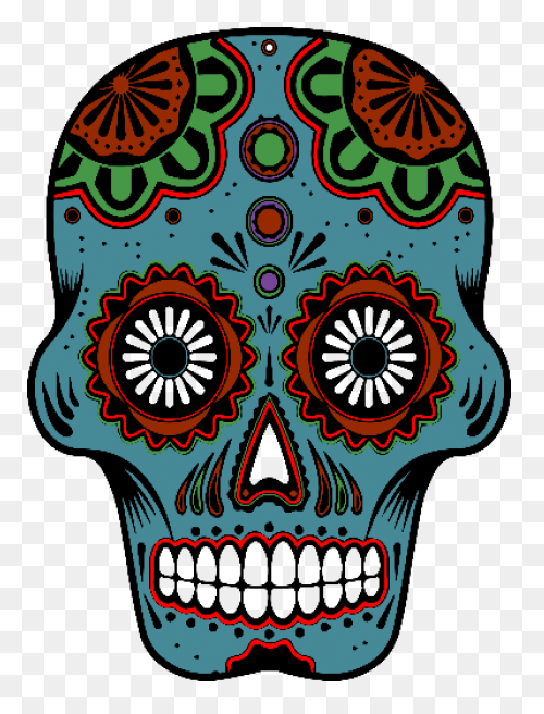 Imgs For > Girly Skulls Clipart 
