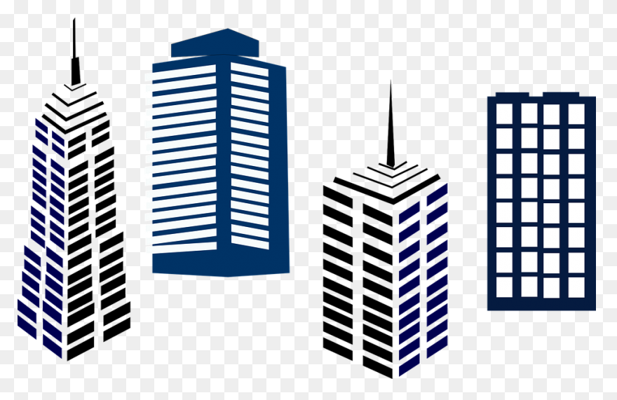 Skyscraper Building Vector PNG-WebP