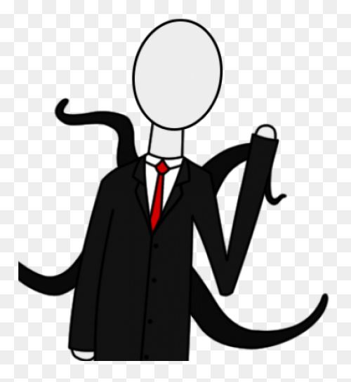 Slenderman Png Clipart Full Size - Slenderman
