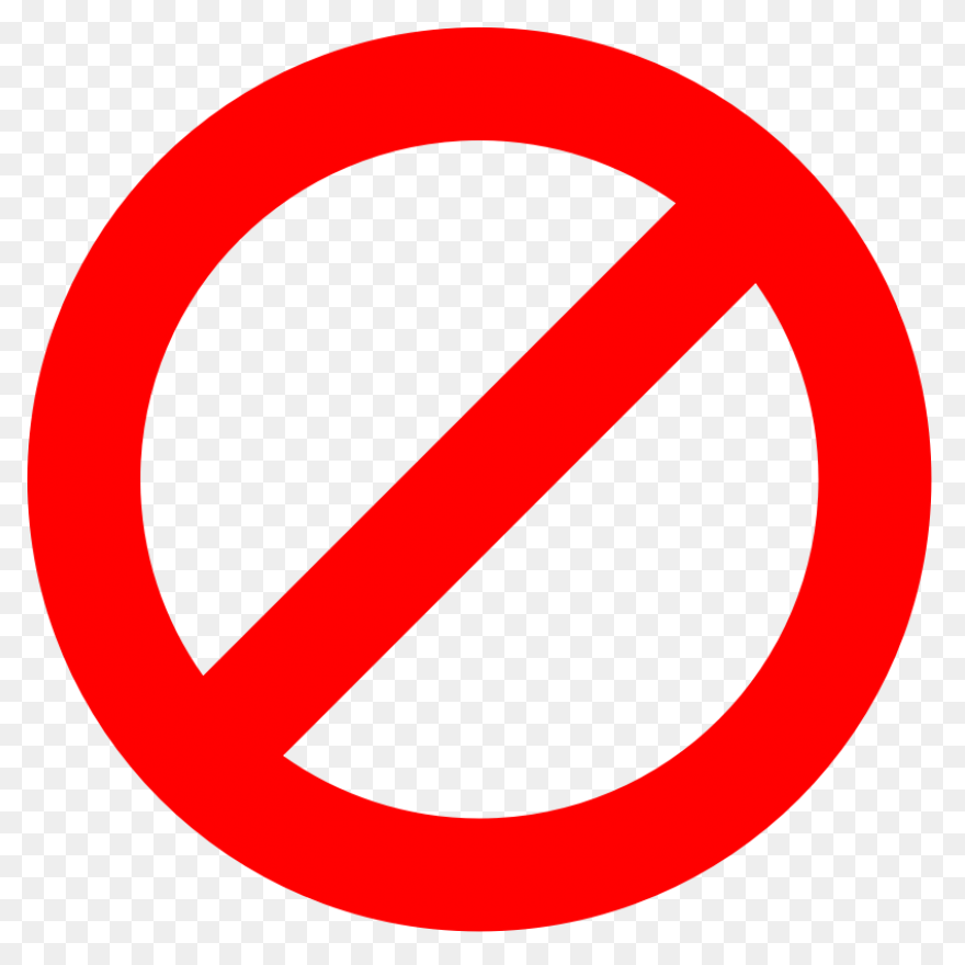 Circle Slash No Symbol  - Slash