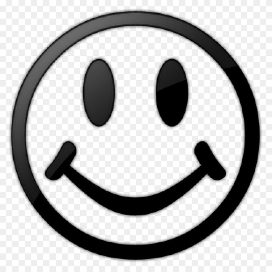 Smiley Face Black And White - Smiley Logo