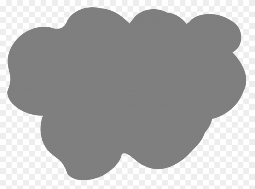 Cartoon Smoke Cloud Clipart Png - S