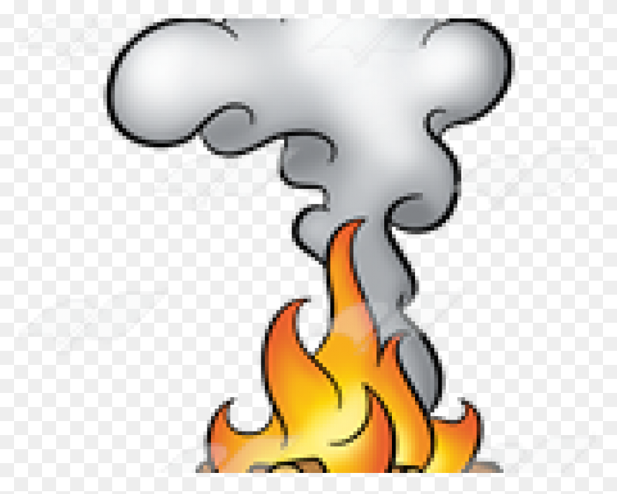 Cartoon Smoke Cloud Clipart Png - S