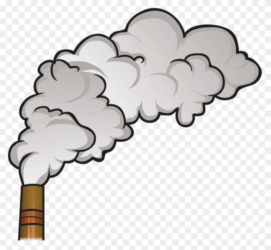 Cartoon Smoke Cloud Clipart Png - S