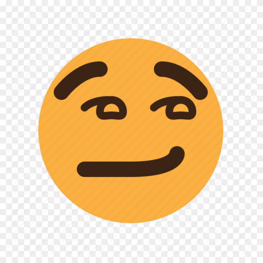 Smiley Emoji Face Smirk - Emoji Vec