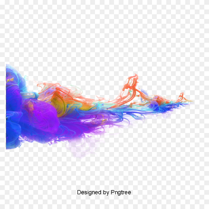 Smoke Effect Clipart Colour - Smoke