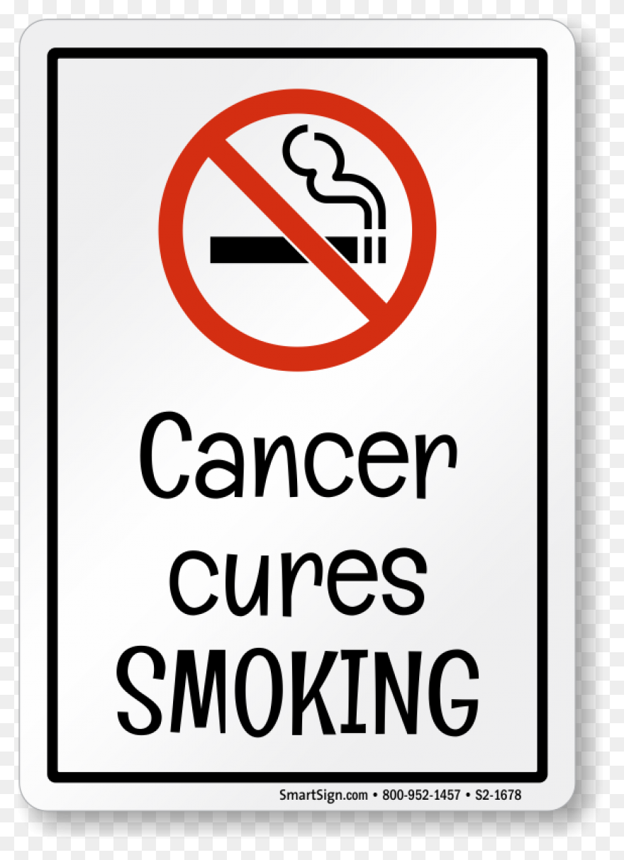 Static Cling No Smoking Label For G