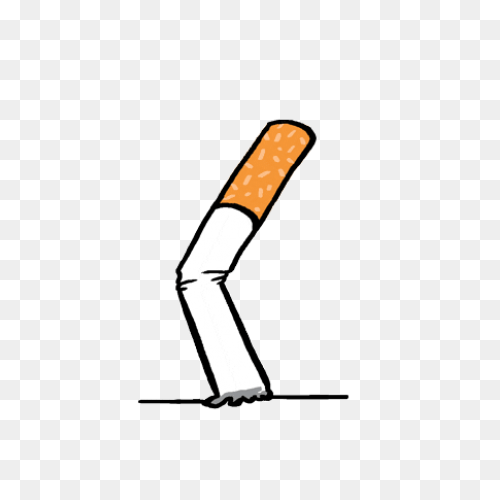 Smoking Cool Boy Sticker - Smoking 